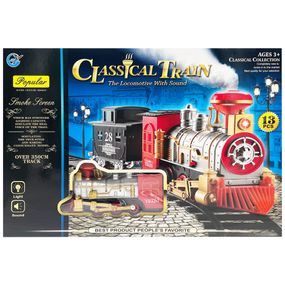 Детская игрушечная "Железная дорога" GY810-1 свет, звук