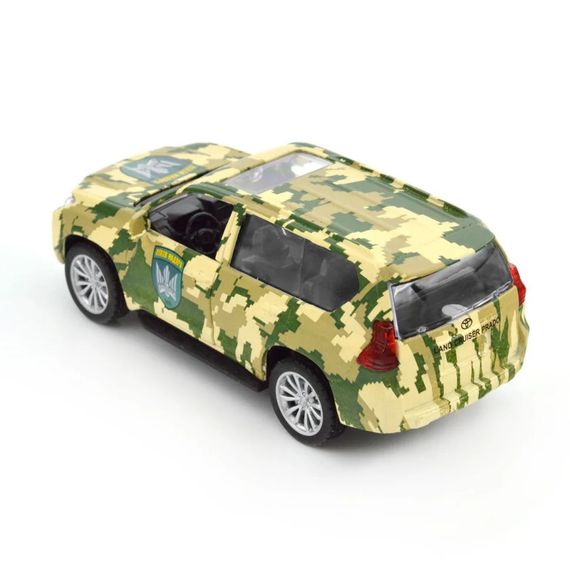 Автомодель серії «Шеврони Героїв» Toyota Land Cruiser Prado «Птахи Мадяра» TechnoDrive 250363M | Зображення 1