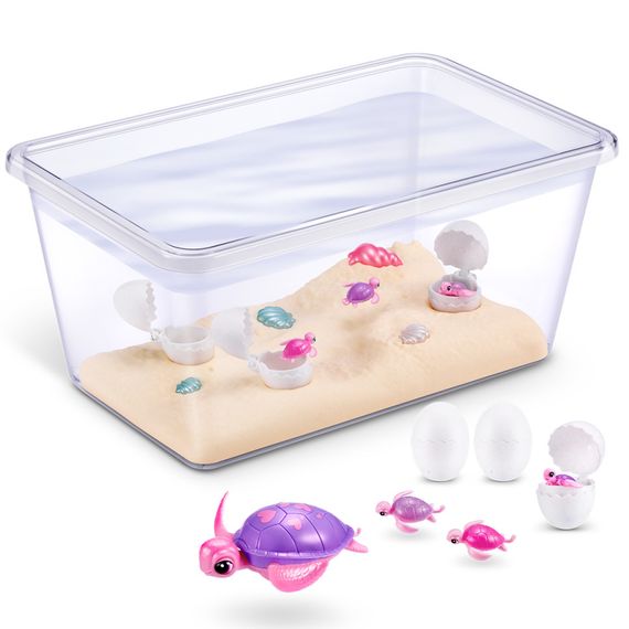 Інтерактивний ігровий набір Мама черепаха із сюрпризом Pets & Robo Alive 9560 "Mama & Baby Surprise" | Зображення 7