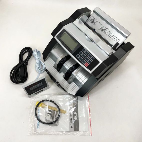 Счетная машинка для денег с детектором Multi-Currency Counter 2040v PL-610 для офиса | Зображення 5