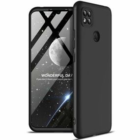 Чохол GKK 360 градусів для Xiaomi Redmi 9C / Redmi 10A колір Чорний
