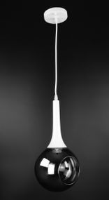 Люстра підвісна LOFT на 1 лампочку 27072 Білий 40-110х17х17 см.