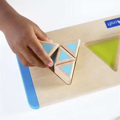 Розвиваюча іграшка Guidecraft Сортер Manipulatives Трикутники (G6745) | Зображення 3