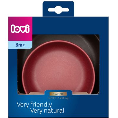Тарілка дитяча Lovi Pistachio Tamarillo Бордові 2 шт (21/531_red) | Зображення 1