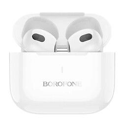 Бездротові блютус навушники з мікрофоном BOROFONE BW58 білий | Зображення 1