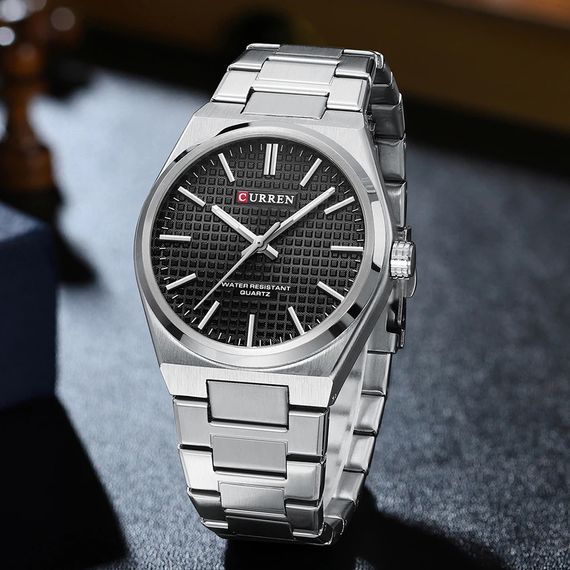 Curren 8439 Silver-Black | Зображення 3