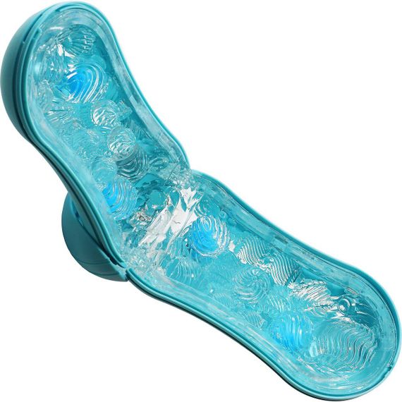 Мастурбатор Tenga Flip Orb — Ocean Blue, з можливістю зміни тиску та стимулювальними кульками всередині Sex Aura | Зображення 1