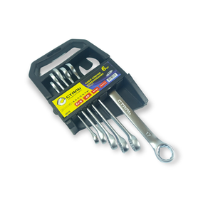 Набір ключів комбінованих 6 шт. CRV, сатин (8,10,12,13,14,17мм) СТАЛЬ (арт.48035)
