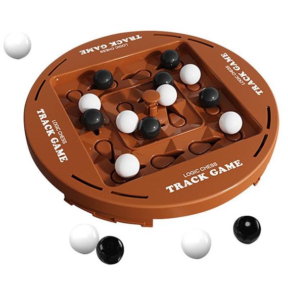 Настольная интерактивная игра Ummi ME-155 Orbital Logic Chess Brown
