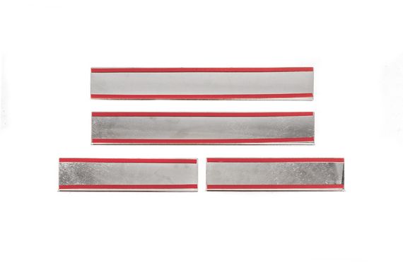 Накладки на пороги Carmos (4 шт, нержавейка) для Renault Captur 2013-2019 гг | Зображення 2