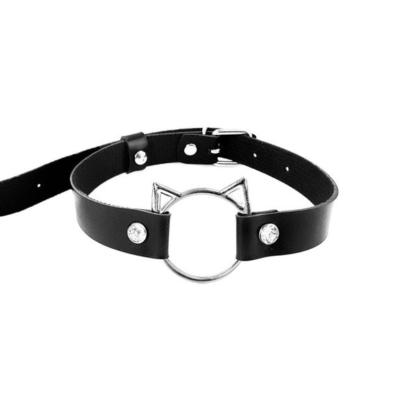 Чокер на шию Киця Art of Sex - Kiti з натуральної шкіри | Зображення 1