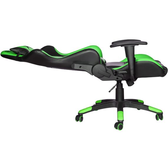 Крісло ігрове XTRIKE ME Advanced Gaming Chair GC-905, 50мм, чорно-зелене | Зображення 1