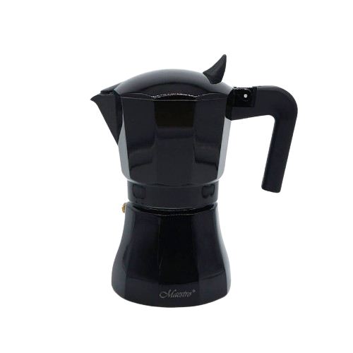 Кавоварка гейзерна 450мл (9 порцій) алюмінієва MR-1658-9 Espresso Moka Maestro