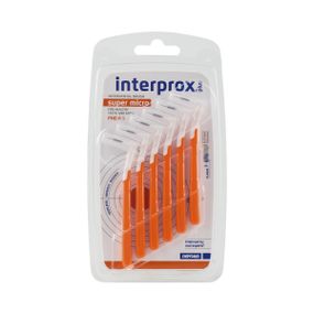Щітка міжзубна INTERPROX PLUS 2G SUPER MICRO 0.9 мм, 6 шт (арт.45702) (DENTAID)