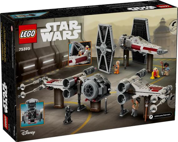 Конструктор LEGO Star Wars Збірний пакет «Винищувач TIE і Корабель X-wing» (75393) | Зображення 1