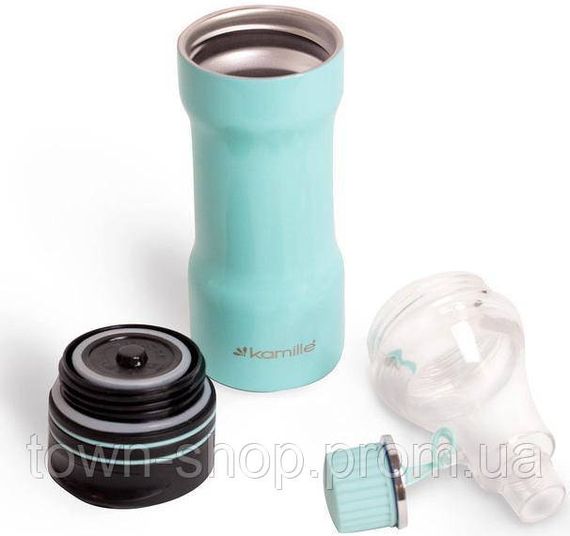 Термокружка Kamille Bottle 2в1 320мл KM-2061 | Зображення 5