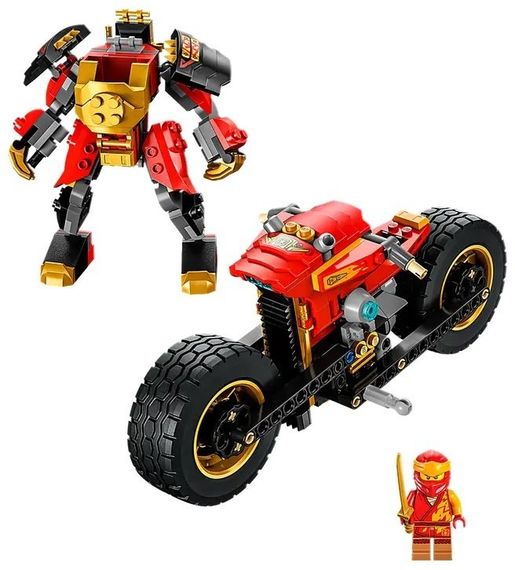 Конструктор LEGO Ninjago Робот-вершник Кая EVO (71783) | Зображення 3
