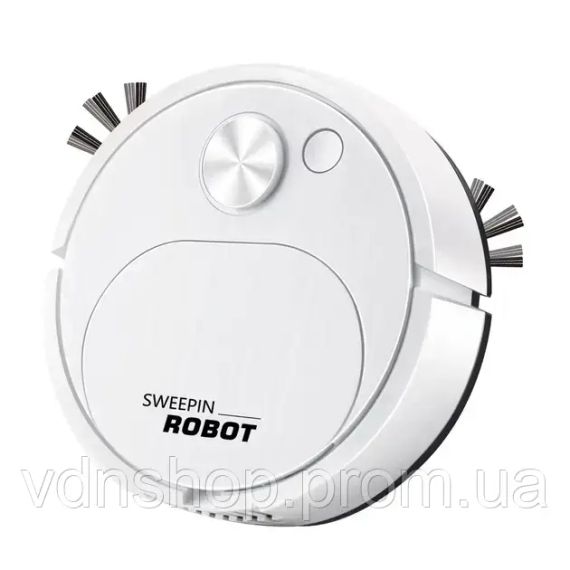 Робот акумуляторний пилосос Vacuum 8088 cleaner LY-541 для сухого прибирання, потужний, автоматичний | Зображення 1