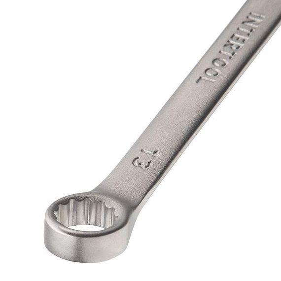 Ключ комбінований 13 мм, Cr-V INTERTOOL HT-1213 | Зображення 2