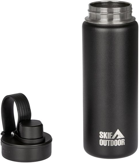 Термобутылка Skif Outdoor Sporty Plus 0.53l Black | Зображення 3