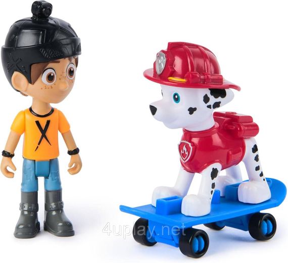 Набор фигурок Щенячий патруль Маршал и Дерзкий Дэнни Икс Оригинал Paw Patrol Marshall & Daring Danny X | Зображення 2
