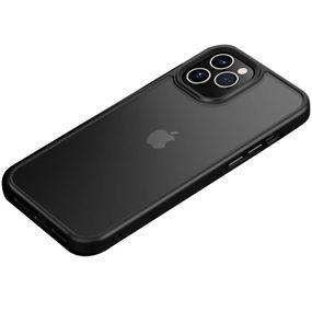 TPU+PC чохол Metal Buttons для Apple iPhone 11 Pro (5.8") Чорний