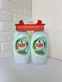 FAIRY для миття посуду Сенситив Чайне дерево та м'ята 2x750мл