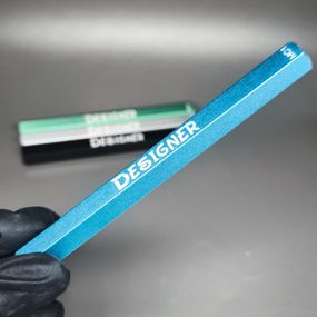 Двойной магнит Designer МС1 с фигурными узорами (голубой)