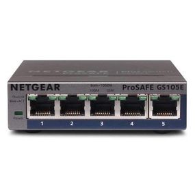Коммутатор NETGEAR GS105E 5xGE, управляемый L2 (GS105E-200PES)