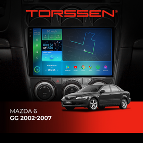 Штатна магнітола Torssen 2K Mazda 6GG 02-07 F96128 4G Carplay DSP