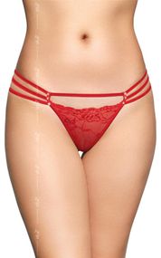 Жіночі стрінги - G-String 2493, red M/L