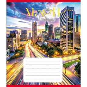 Тетрадь общая "Месяц" 060-610055K-1 в клеточку, 60 листов (959061)