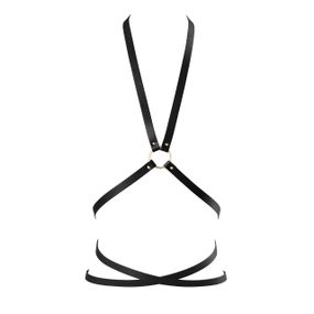 Портупея из экокожи Bijoux Indiscrets Maze – Multi-Way Body Harness Black sexstyle