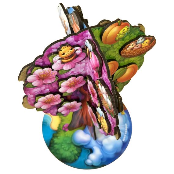 Дитяча настільна гра "Пори року абрикоса" (ПСД295) PSD295 дерев'яна | Зображення 2