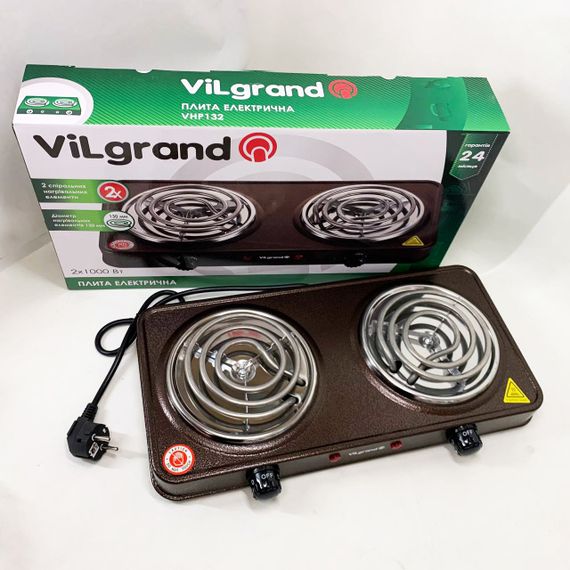 Кухонна електрична плита ViLgrand, Зручна плита для кухні, Настільні плити для кухні KW-67 | Зображення 5