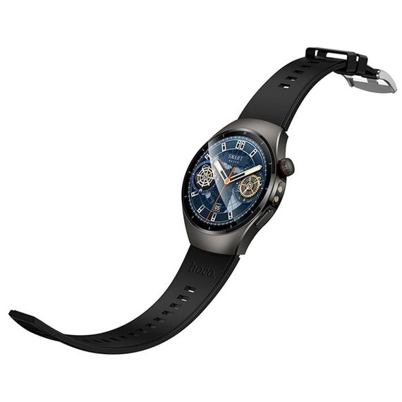 Смарт-годинник Hoco Y40 Smart sports watch (call version) Black | Зображення 5