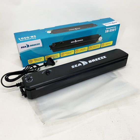 Вакууматор побутовий автоматичний SeaBreeze, Обладнання для вакуумування, Вакууматор-пакувальна машина VN-11 | Зображення 7