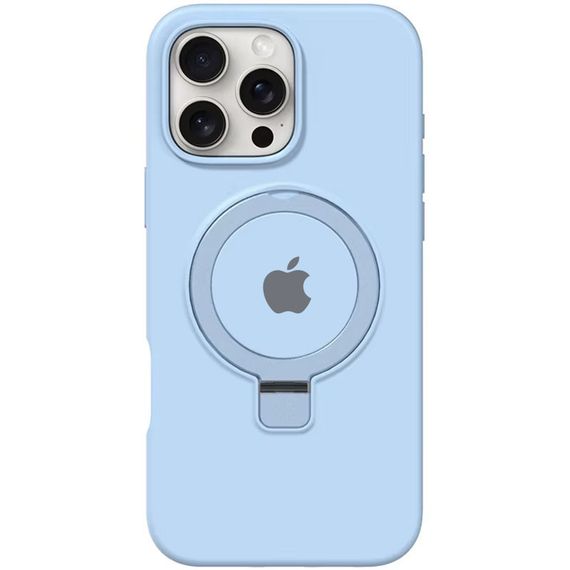 Чохол Silicone Case Full Protective with Ring для Apple iPhone 16 Pro (6.3") | Зображення 1