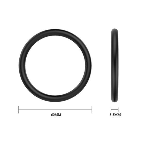 Набір ерекційних кілець - Cock & Ball Rings Rubber Set | Зображення 2