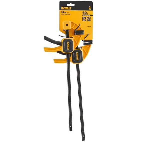 Струбцины М триггерные с максимальным усилием сжатия 63 кг, 2 шт DeWALT DWHT0-83158 | Зображення 3