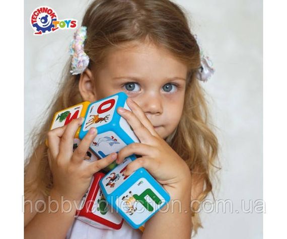 Іграшка кубики "Абетка + арифметика ТехноК", арт.8843 | Зображення 3