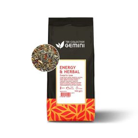Чай листовий Gemini Енергія трав ENERGY & HERBAL 100г