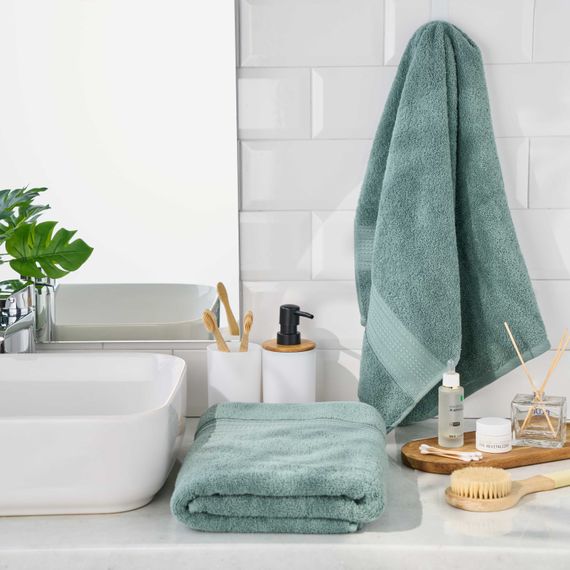 Рушник махровий Ardesto SuperSoft, 50х90см, 100% бавовна, зелений (ART2250SSP) | Зображення 1