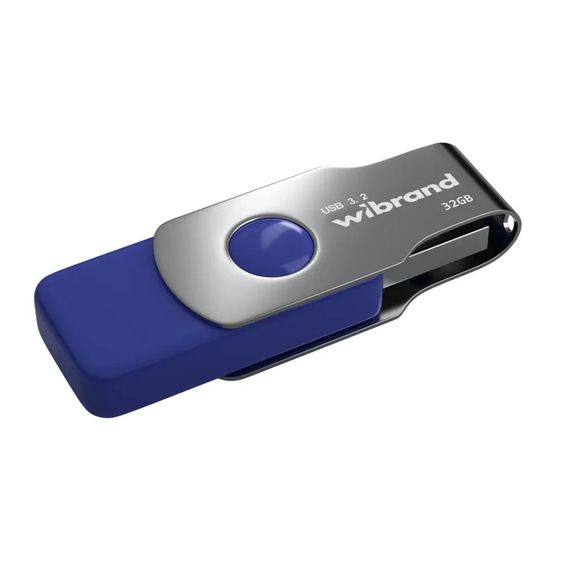 USB флеш накопичувач Wibrand 32GB Lizard Light Blue USB 3.2 Gen 1 (USB 3.0) (WI3.2/LI32P9LU) | Зображення 1