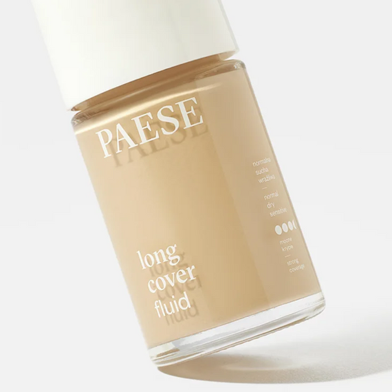Тональный крем Paese Long Cover Fluid - 02 Natural (30 мл) | Зображення 5