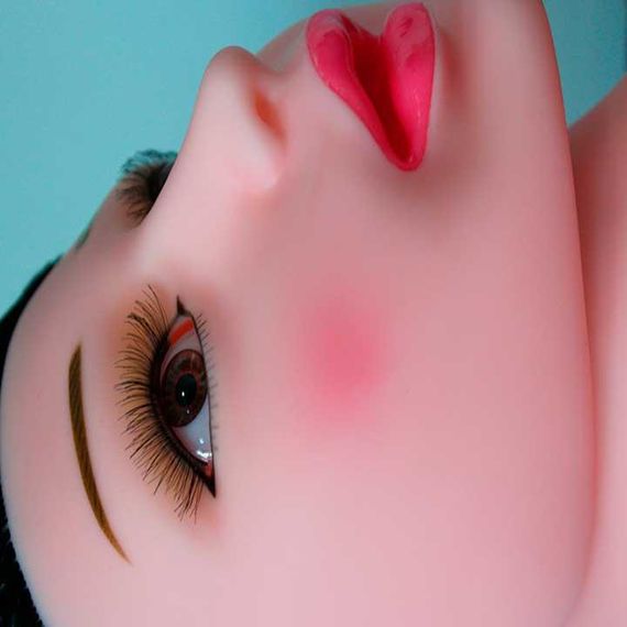 Секс-кукла с открытым ротиком Кристина +вибрация + насос + смазка + нагреватель + латка | Зображення 6