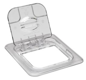 Відкидна кришка з ручкою FlipLid з прозорого полікарбонату для гастроємності Cambro
