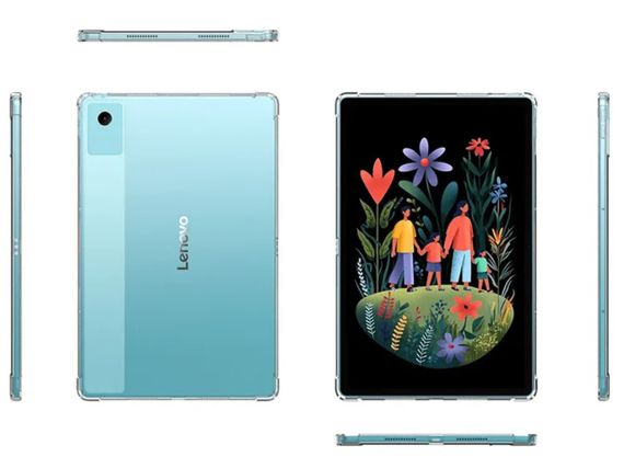 Силіконовий чохол бампер Primolux Silicone для планшета Lenovo Idea Tab 11" (TB336) - Clear | Зображення 2