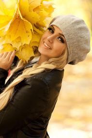 Берет «Ева» светлый кофе