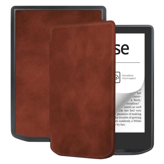 Чехол обложка Primolux TPU для электронной книги PocketBook 629 Verse / 634 Verse Pro - Brown